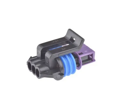 63-8067-05　Delphi GT 150 Series, 1 Row 3 Way Cable Mount Socket Connector, with Crimp Termination Method　15491547