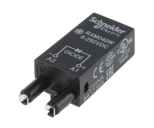 63-8059-79　Schneider Electric Relay Protection Module, 6 → 250V dc for *** with RPZ Series Relay Sockets, RXZ Series Relay　RXM040W