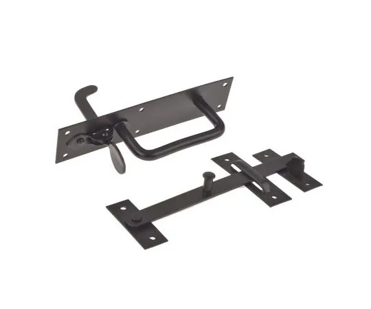 63-8065-30　RS PRO Steel Suffolk Latch with Black Epoxy Finish　894-6796