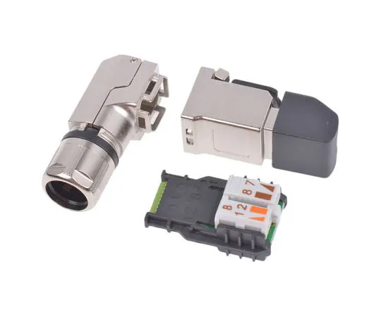 63-8055-29　Telegartner MFP8 Series, Male Cat6a RJ45 Connector　J00026A4113