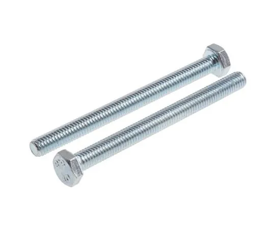 63-8081-26　Zinc Plated Steel Hex M6 x 70mm Set Screw　917-2851