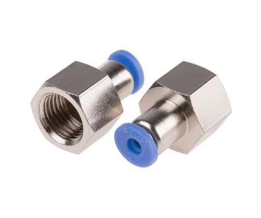63-8079-72　RS PRO Pneumatic Straight Threaded-to-Tube Adapter, R 1/4 Female, Push In 4 mm　916-0738