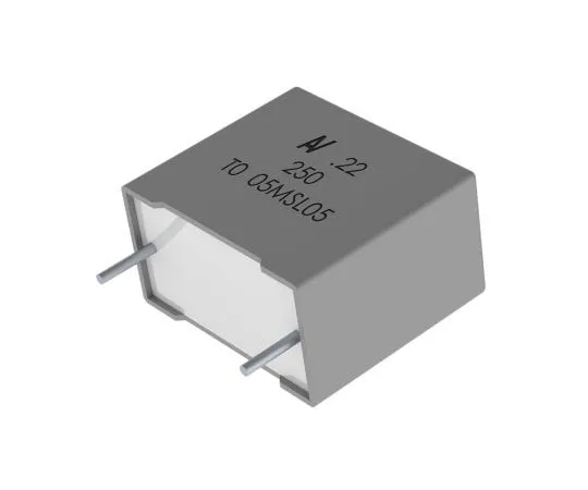 63-8342-83　KEMET 100nF Polyester Capacitor PET 220 V ac, 630 V dc ±5% R60 Series Through Hole　R60PI3100AA30J