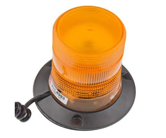63-8071-34　LED, Flashing Beacon, Amber, Magnetic, 10 → 30 V dc　907-5993