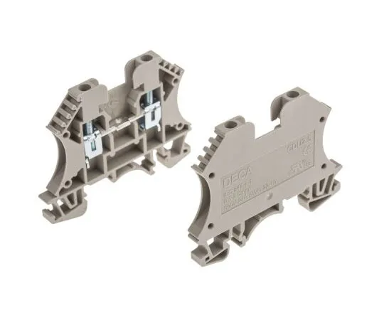 63-8076-74　RS PRO, 800 V Din Rail Terminal, Screw Clamp Termination　913-1229