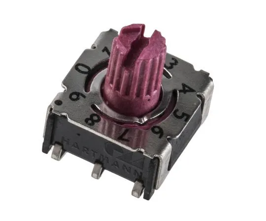 63-8074-63　10 Way Surface Mount DIP Switch, Spindle Actuator　P36SMJ301