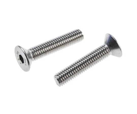 63-8083-32　RS PRO M8 x 40mm Hex Socket Countersunk Screw Plain Stainless Steel　917-6232