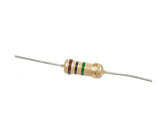 63-8301-37　TE Connectivity 1MΩ 1W Carbon Film Fixed Resistor ±5% -500 → -100ppm/°C　CFR100J1M0