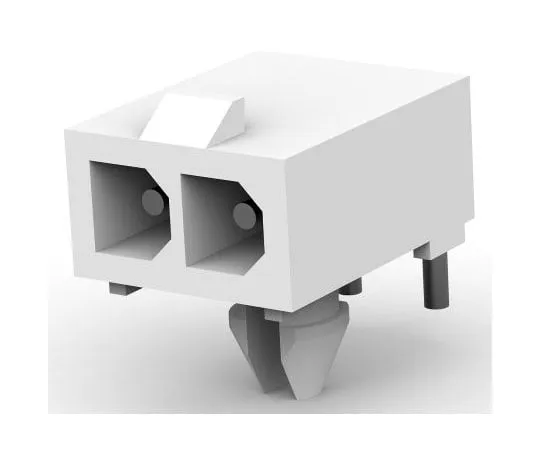 63-8333-45　TE Connectivity Mini-Universal MATE-N-LOK, 2 Way, Right Angle PCB Header　1-770966-0