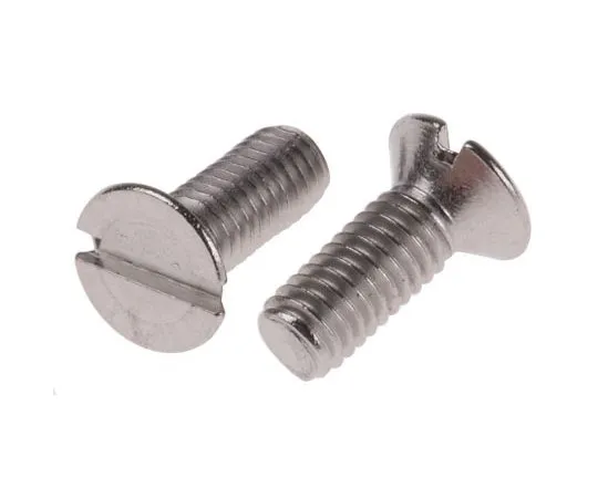 63-8078-18　RS PRO, M3 Countersunk Head, 8mm Stainless Steel Slot A2 3040.5　914-1646