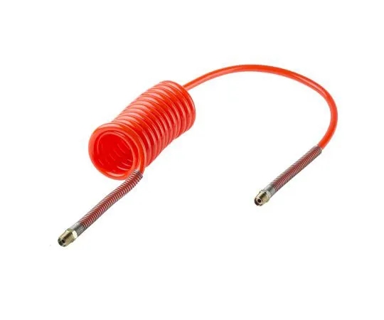 63-8080-95　RS PRO 2m Red Coil Tubing with Connector, PUR, BSP 1/4" Male　917-2466