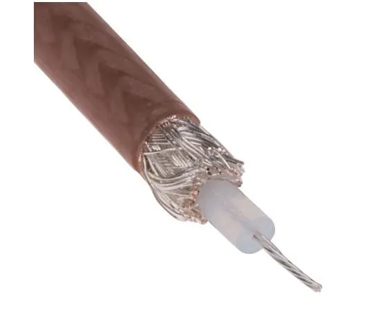 63-8071-07　RS PRO Brown Unterminated to Unterminated RG316 Coaxial Cable, 50 Ω 2.9mm OD　906-0622