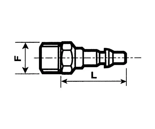 63-8124-39　Staubli Pneumatic Quick Connect Coupling 3/8 in Threaded　RBE 06.6162