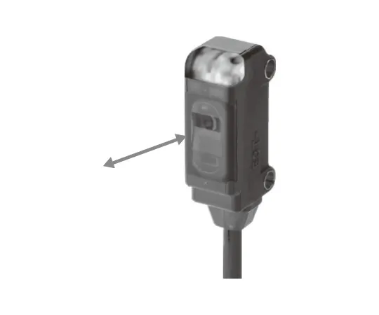 62-4638-49　［Discontinued］Photoelectric sensor with built-in amplifier (Ultra-compact / thin) E3T　E3T-SR43-M1TJ-S 0.3M