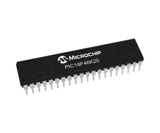 63-8341-41　Microchip PIC18F46K20-I/P, 8bit PIC Microcontroller, 64MHz, 1.024 kB, 64 kB Flash, 40-Pin PDIP　PIC18F46K20-I/P
