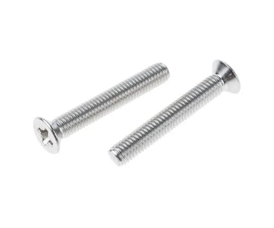 63-8078-58　RS PRO, M6 Countersunk Head, 40mm Stainless Steel Pozidriv A2 3041　914-1826