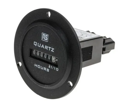 63-8067-37　RS PRO Hour Counter, 6 digits, Digital, Spade Terminal Connection, 10 → 80 V dc　896-6911