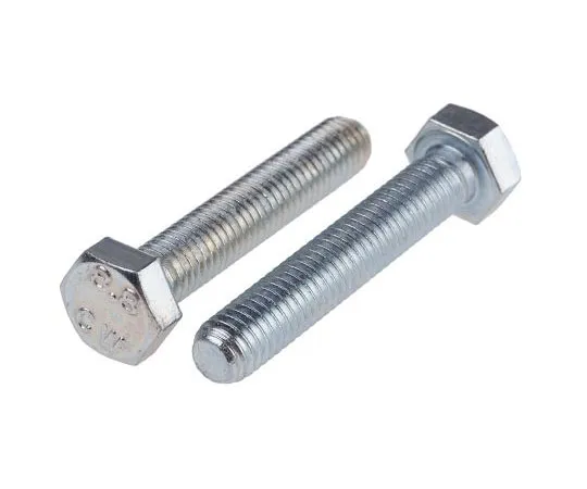 63-8081-34　Zinc Plated Steel Hex M8 x 45mm Set Screw　917-2876