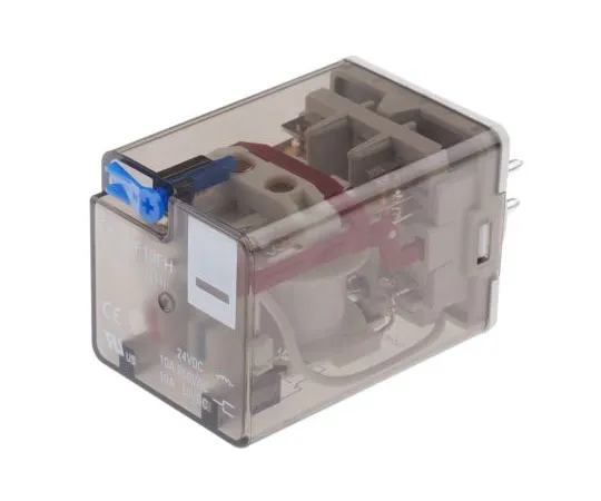 63-8087-38　Hongfa Europe GMBH DPDT Non-Latching Relay Plug In, 24V dc Coil, 10A　HF10FH024D2ZDT