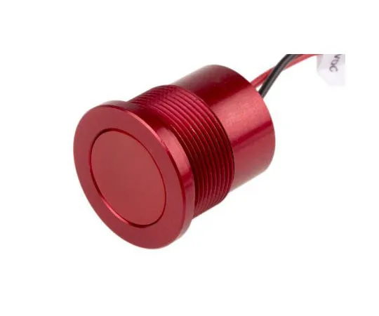 63-8068-39　RS PRO Red Indicator, 12 V, 22mm Mounting Hole Size, Lead Wires Termination, IP67　898-7693