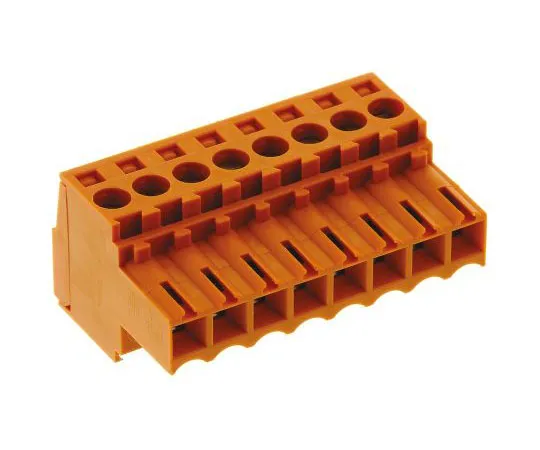 63-8304-16　Weidmüller BL Non-F***d Terminal Block, 8 Way/Pole, Screw Down Terminals, 28 → 14 AWG Cable Mount, PBT, 320 V　BL 3.50/08/180 SN ORBX - 1597420000