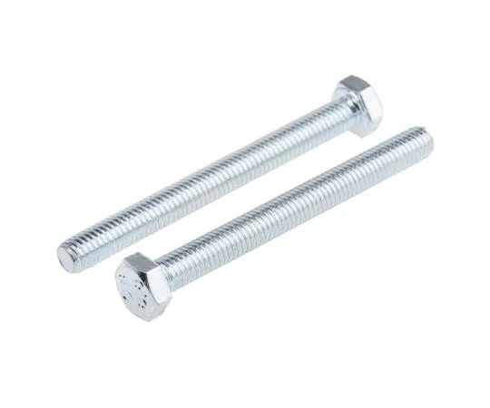 63-8081-17　Zinc Plated Steel Hex M5 x 50mm Set Screw　917-2820