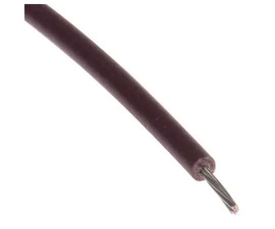 63-8059-78　RS PRO Brown Hook Up Wire UL1569, 0.13 mm², 300 V 26 AWG, 100m　884-0878