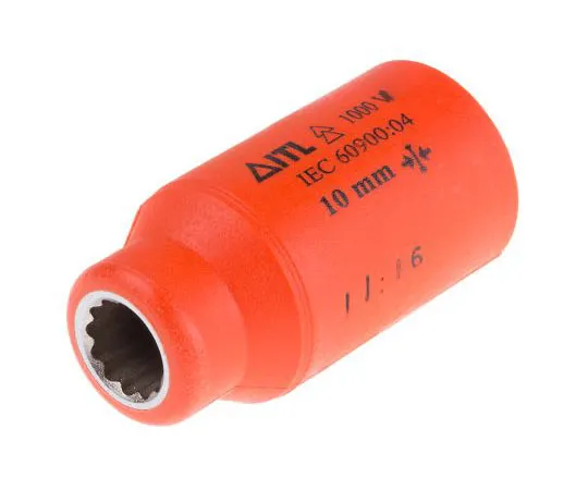 63-8075-53　RS Pro 10mm With 1/2 in Drive Socket Bi-Hex 50 mm　911-1409