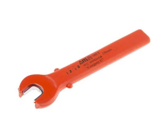 63-8075-18　RS Pro 10mm Insulated Open Ended Spanner　911-1187