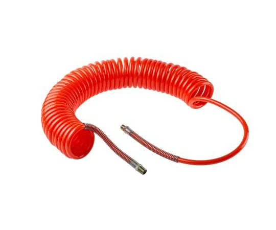 63-8080-97　RS PRO 6m Red Coil Tubing with Connector, PUR, BSPT 1/4, BSPT 3/8　917-2476
