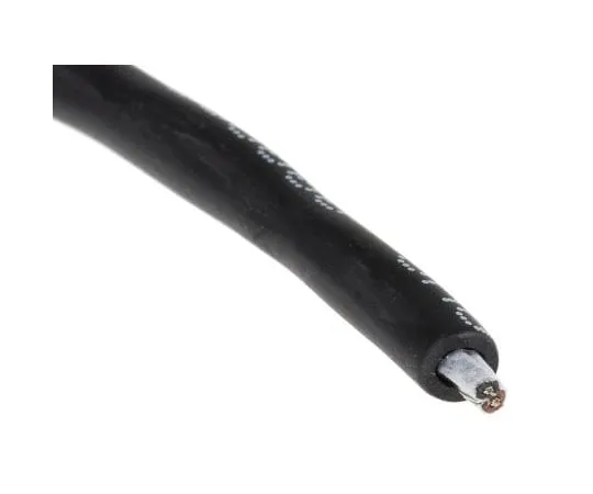 63-8059-59　Alpha Wire 2 Core Foil Industrial Cable, 0.23 mm²(CE, CSA, UL) Black 30m Reel, Xtra-Guard 4 Series　45092 BK005