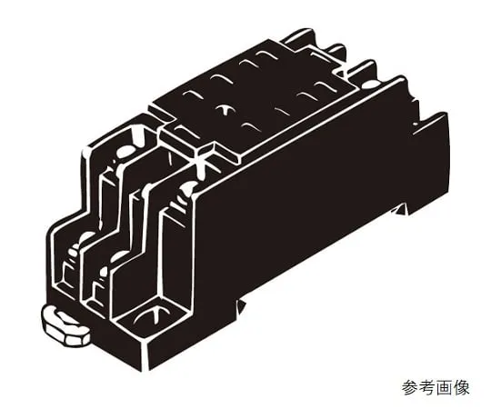 62-4783-98　［Discontinued］Common Socket (Rectangular) PYF (surface connection)　PYF08A-TU FOR MY