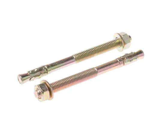 63-8072-49　RS Pro Carbon Steel Anchor Bolt M8, fixing hole diameter 8mm, length 100mm　908-6959