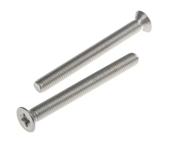 63-8078-55　RS PRO, M5 Countersunk Head, 50mm Stainless Steel Pozidriv A2 3040.8　914-1813