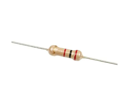 63-8301-40　TE Connectivity 2kΩ 0.5W Carbon Film Fixed Resistor ±5% -1200 → 0ppm/°C　CFR50J2K0