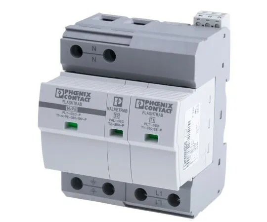 63-8062-05　1 Phase Industrial Surge Protection, 1.8 kV, DIN Rail Mount　2905466