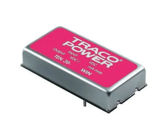 63-8323-97　TRACOPOWER TEN 30WIN 30W Isolated DC-DC Converter Through Hole, Voltage in 18 → 75 V dc, Voltage out 5V dc　TEN 30-4811WIN