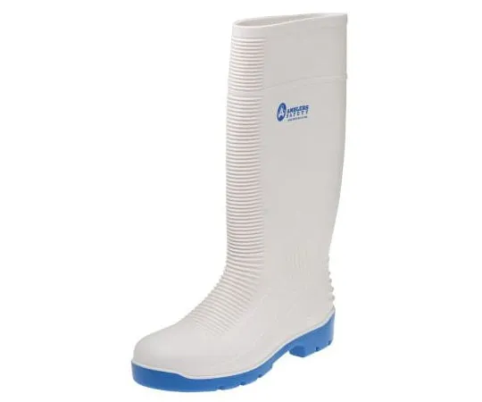 63-8069-80　RS PRO White Steel Toe Men Safety Wellingtons, UK 7, US 9　899-7707