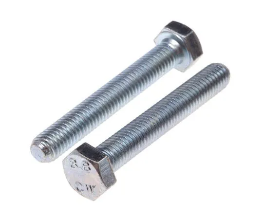 63-8081-47　Zinc Plated Steel Hex M10 x 65mm Set Screw　917-2924