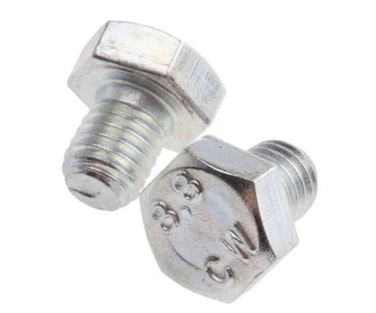 63-8081-30　Zinc Plated Steel Hex M8 x 10mm Set Screw　917-2864