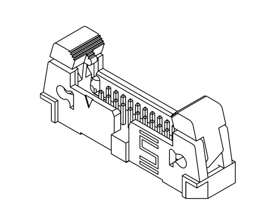63-8123-09　Samtec EHF, 40 Way, 2 Row, Straight PCB Header　EHF-120-01-L-D
