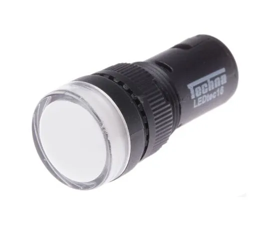 63-8073-94　RS PRO White LED Pilot Light, 16mm Cutout, IP40, Round, 24 V ac/dc, 20 mA　909-2468