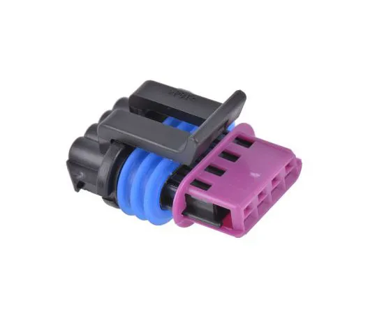 63-8067-04　Delphi GT 150 Series, 1 Row 4 Way Cable Mount Socket Connector, with Crimp Termination Method　15410728