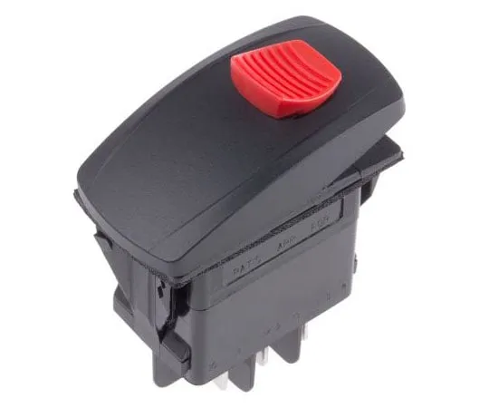 63-8077-22　Carling Technologies Double Pole Double Throw (DPDT), Latching Rocker Switch Panel Mount　VD5BSY0C-XZD00-0