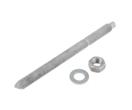 63-8072-10　RS PRO Carbon Steel Anchor Bolt M12, fixing hole diameter 14mm, length 160mm　908-6801