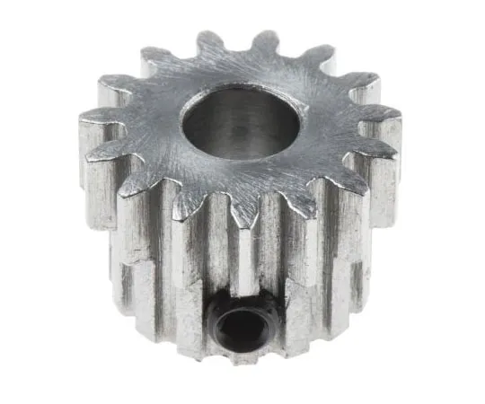 63-8055-86　RS PRO Steel 15 Teeth Spur Gear, 15mm Pitch Diam. , 14mm Hub Diam. , 6mm Bore Diam.　878-7900