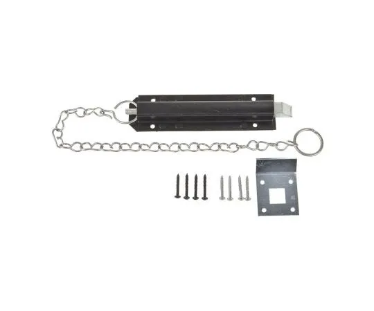 63-8065-11　RS PRO Steel Black Epoxy Door Bolt　894-6721