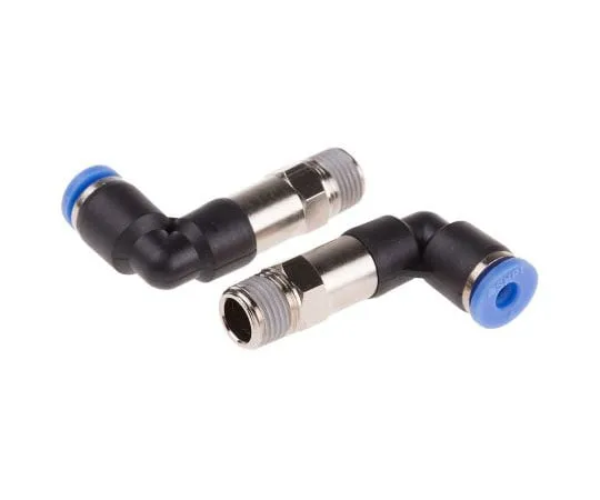 63-8079-79　RS PRO Elbow Connector, R 1/8 Male, Push In 4 mm　916-0763