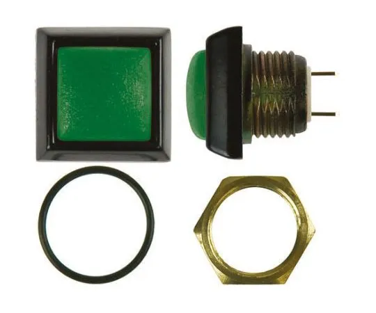 63-8312-77　ITW Single Pole Single Throw (SPST) Momentary Miniature Push Button Switch, IP67, 13.6 (Dia.)mm, Panel Mount　59-213