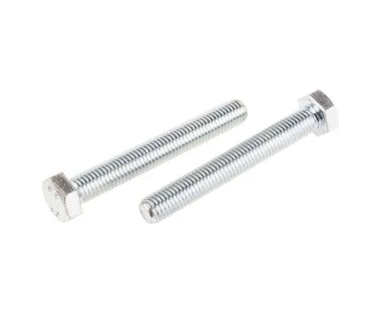 63-8081-59　Zinc Plated Steel Hex M12 x 90mm Set Screw　917-2965